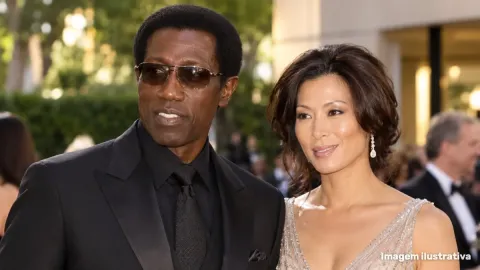 Wesley Snipes e Nakyung Park estão casados há 23 anos e têm 